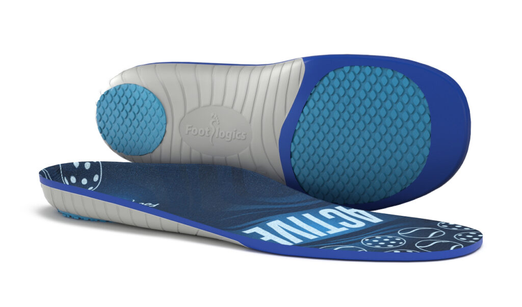 Insoles for tennis and pickleball for people with plantar fasciitis or ball of foot pain